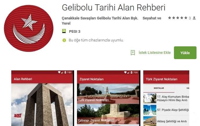  Gelibolu Tarihi Alan Başkanlığı'ndan Yeni Mobil Uygulama 