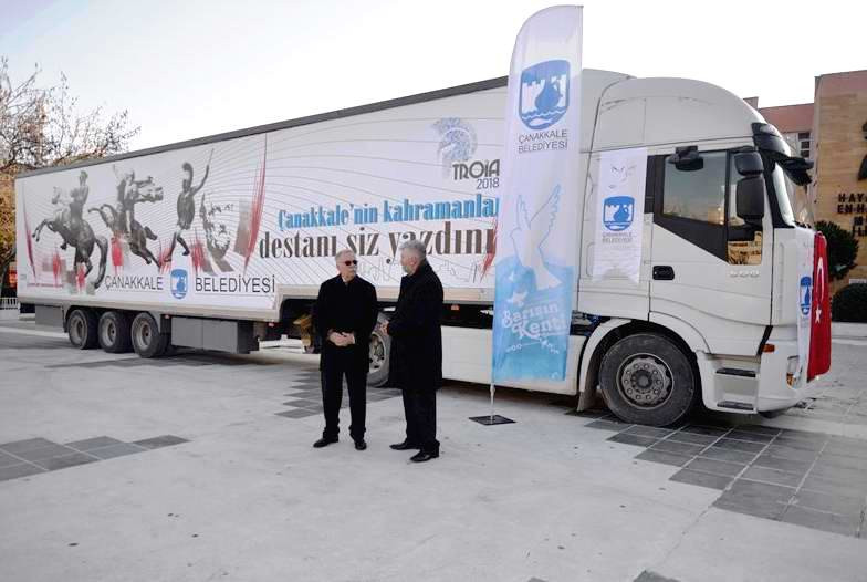  Çanakkale Destanları Müzesi Gezici Tırı Yola Çıktı 