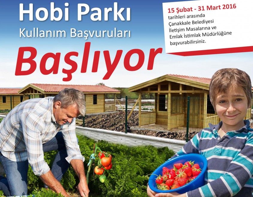  Haydi Çanakkaleliler Hobi Parkına... 