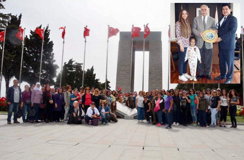  Antalya Kemer’den Bin 200 Anne Çanakkale’de Şehitlikleri Gezdi 