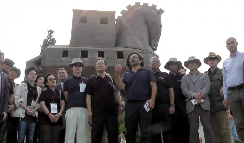  Kore Heyetinden “2018 Troia Yılı Öncesi” Antik Kente Ziyaret 