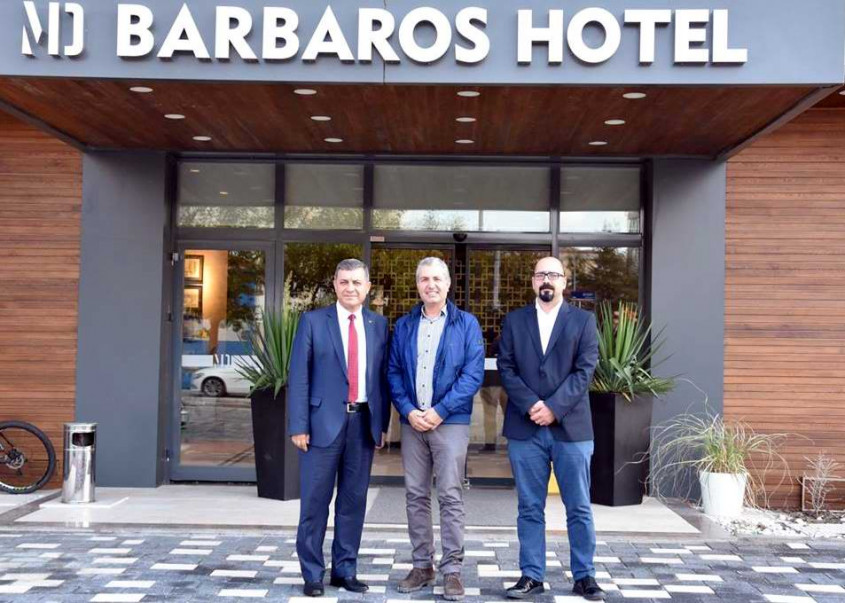  Kemal Dokuz’dan “MD Barbaros Hotel”e Ziyaret 