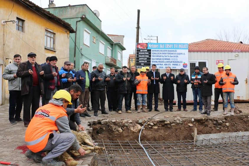  Mehmet Akif Ersoy’un Evinin Yapımına Başlandı 