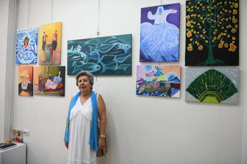  Yazar ve Sanatçı Evi’nde “Mitolojik Semboller” Sergisi Açıldı 