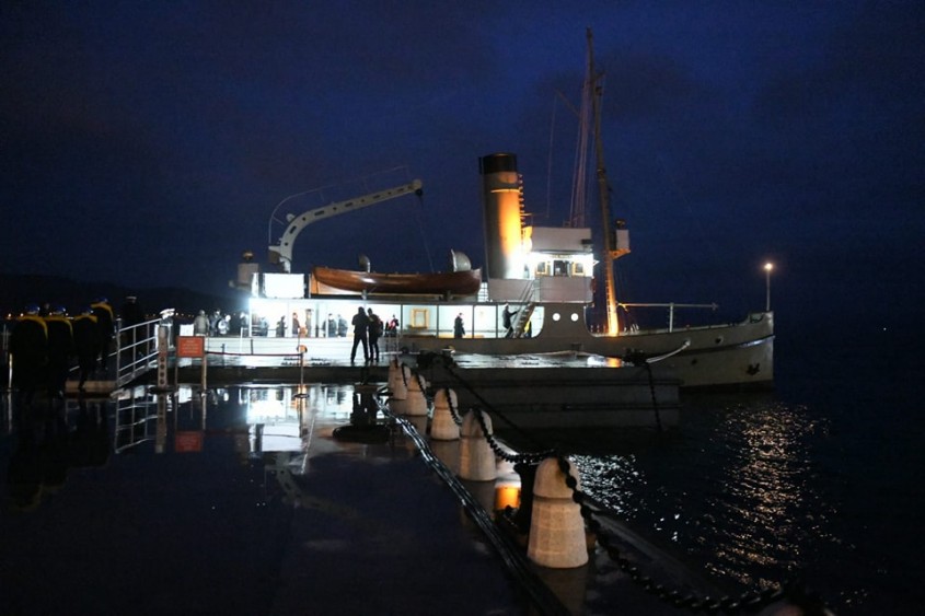  “Nusret” 107 Yıl Sonra Çanakkale Boğazı’nda Yine Aynı Rotasında 