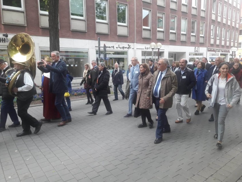  Çanakkale Heyeti, Osnabrück’te Mayıs Haftası Etkinliklerine Katıldı 