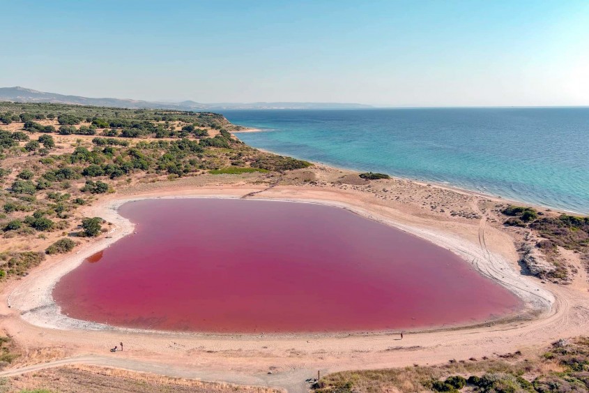  Çanakkale’deki “Pembe Göl” TÜBİTAK Projesi İle İncelenecek  