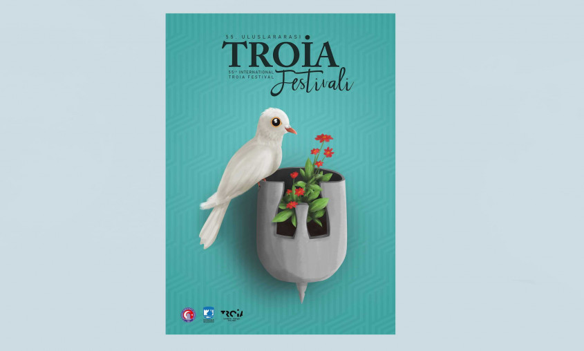 İşte 55. Uluslararası Troia Festivali’nin Afişi 