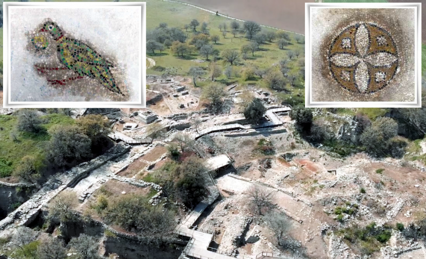  Troya’da Helenistik ve Roma Dönemine Ait Mozaikler Bulundu 