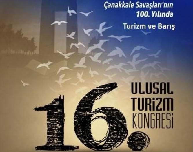  16. Ulusal Turizm Kongresi Çanakkale’de Yapılacak 