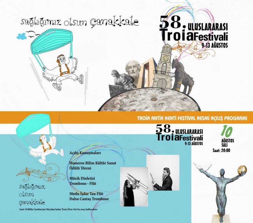  58. Uluslararası Troia Festivali Başlıyor 