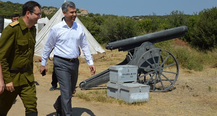  Çanakkale Valisi Hamza Erkal, Film Platosunu Ziyaret Etti 