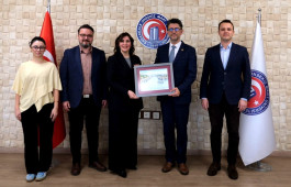 ÇATOD Yönetiminden Rektör Erenoğlu'na Ziyaret
